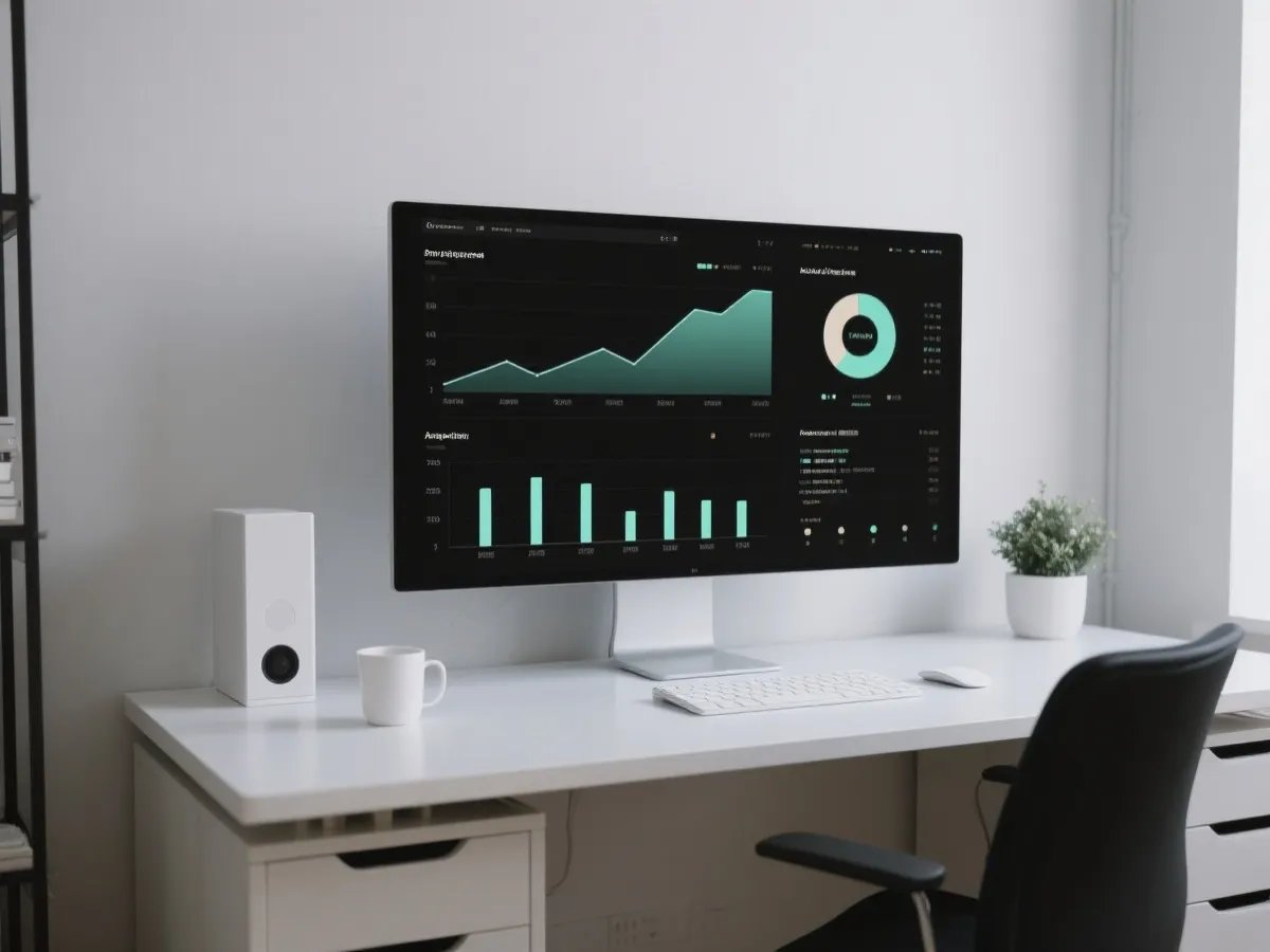 数据分析与走势图阅读场景示意图